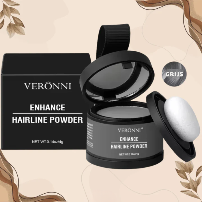 Veronni Hairline Powder – Verberkt hairline – Gemakkelijk in gebruik
