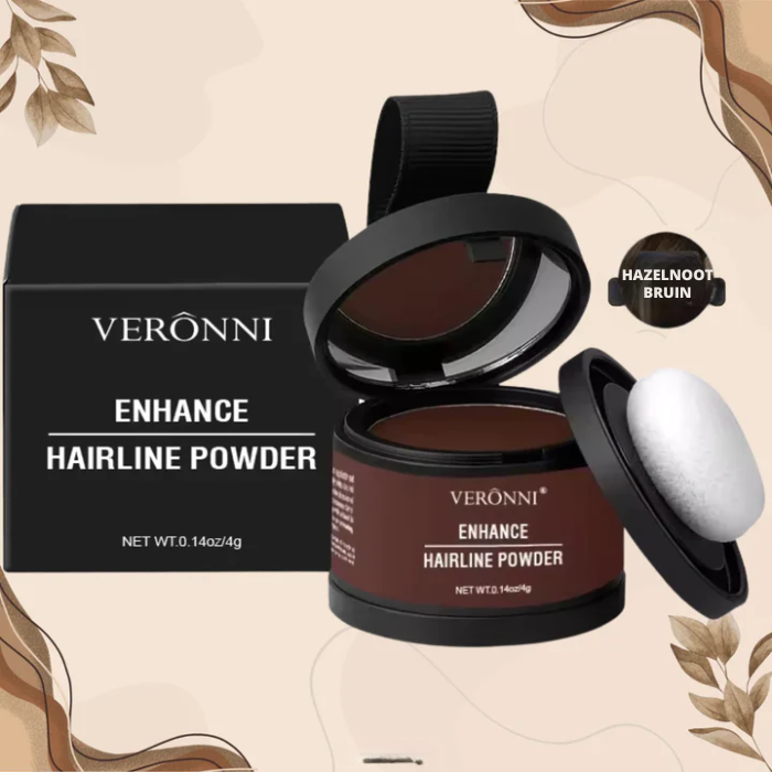 Veronni Hairline Powder – Verberkt hairline – Gemakkelijk in gebruik