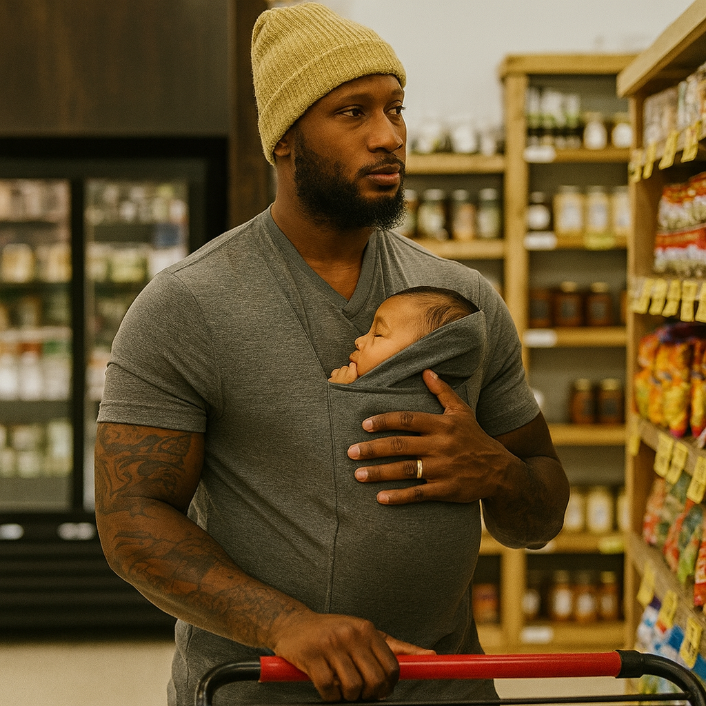 Baby Draagshirt – Elastisch – Voor Ouders – Voor Pasgeborenen