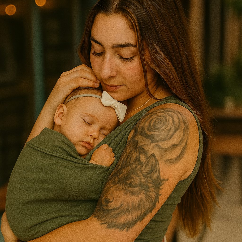 Baby Draagshirt – Elastisch – Voor Ouders – Voor Pasgeborenen