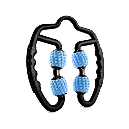 Massage Roller – Verstelbaar – Dubbele Bal – Voor Spierontspanning en Herstel