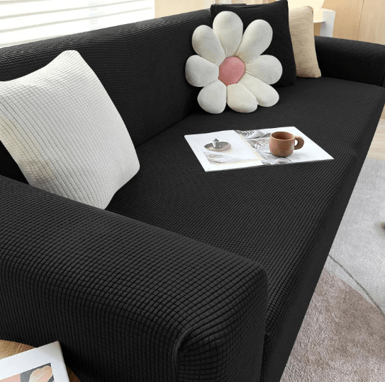 Sofa Hoes – Stretch Design – Beschermhoes voor Meubels – Voor 3-Zits Bank