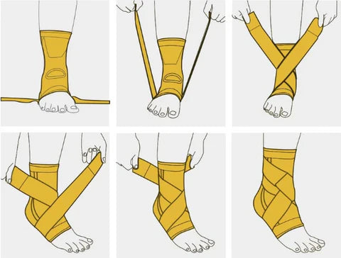 Enkelbrace – Verstelbaar – Voor Ondersteuning & Herstel