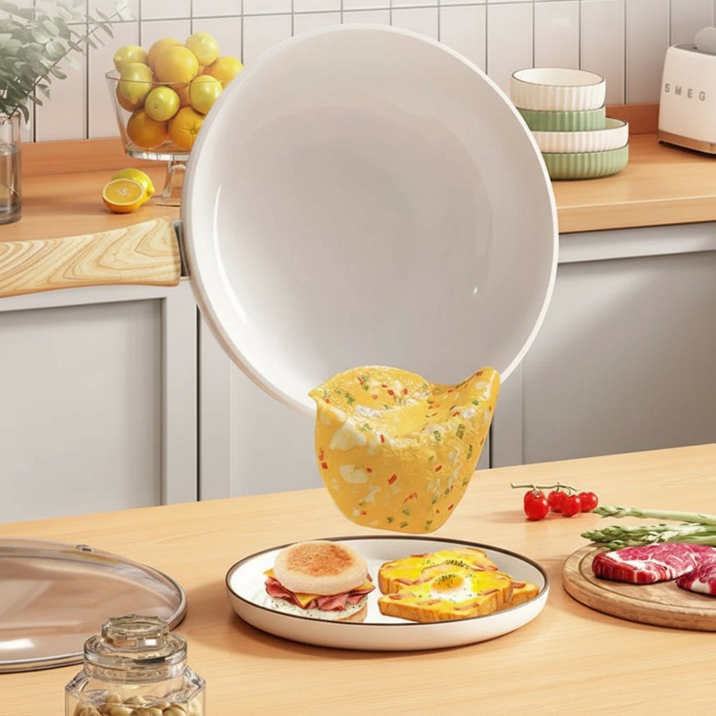 Wokpan met Houten Handvat – Non-stick Coating – Voor Roerbakken en Koken