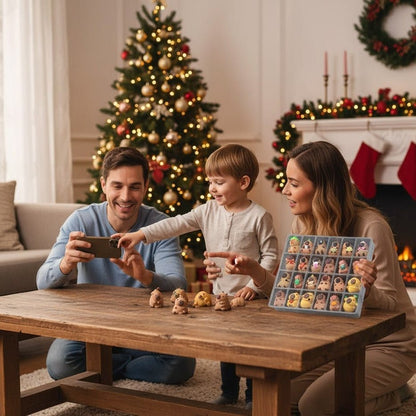 Kerst Adventskalender – 24 Cadeautjes – Schattige Cavia en Kerstdecoratie