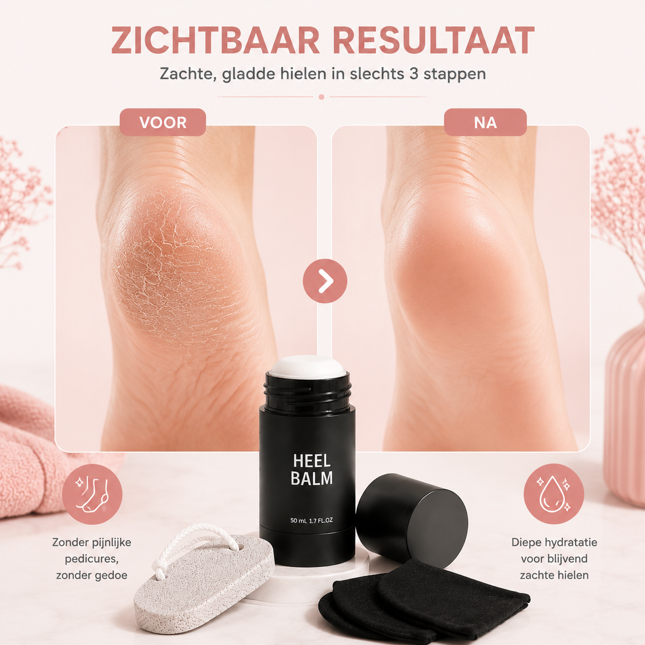 Fittershape Heel Care Kit – voor zachte, gerepareerde hielen