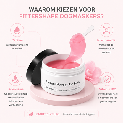 Fittershape Hydrogel Oogmaskers – tegen wallen & donkere kringen