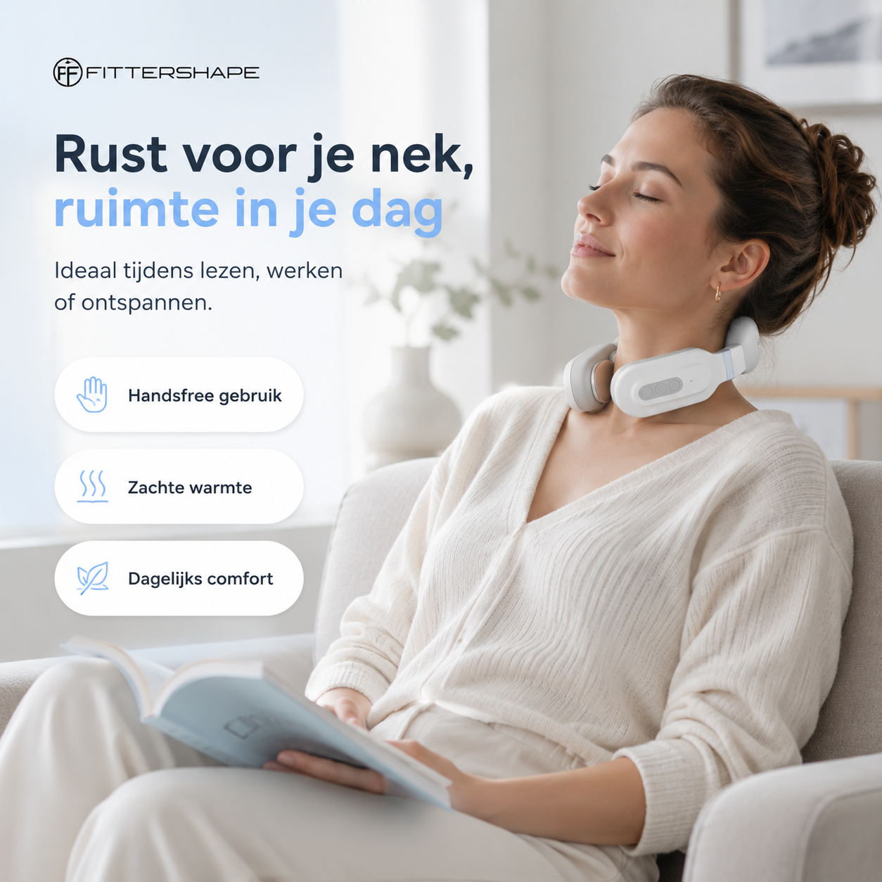 Fittershape Nektiva Nekmassager met warmte