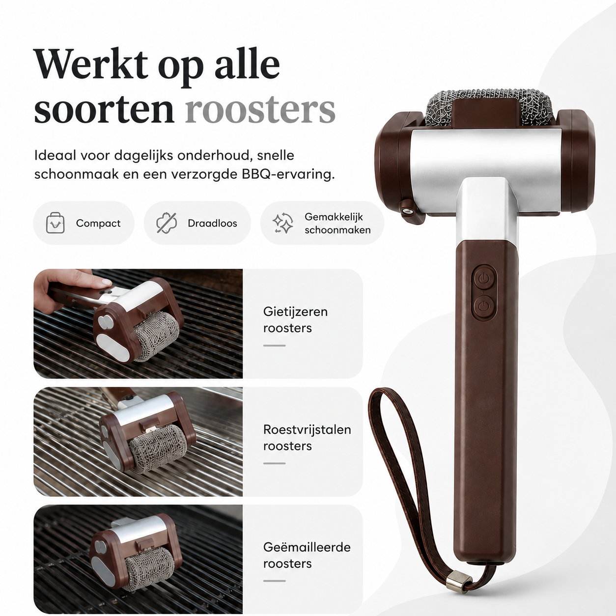 Fittershape Elektrische Grillreiniger