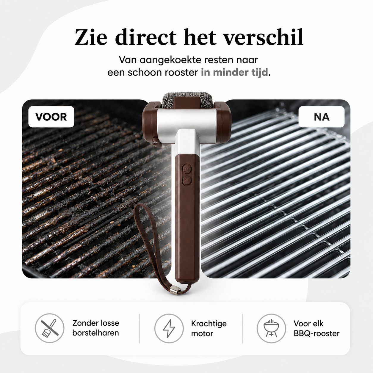 Fittershape Elektrische Grillreiniger