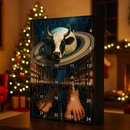 Kerst Adventskalender – 24 Deurtjes – Met Dierenafbeeldingen – Leuke Verrassingen