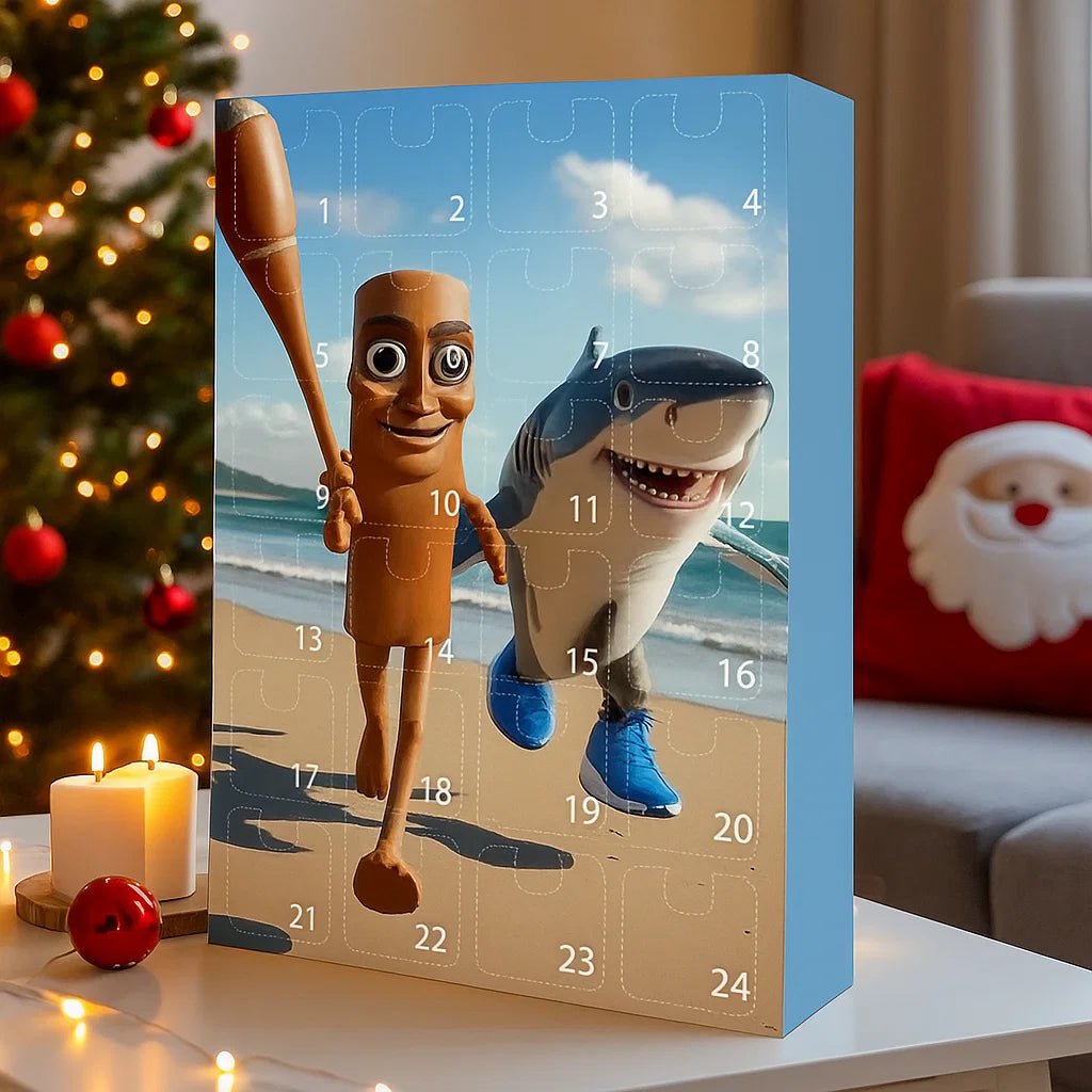 Kerst Adventskalender – 24 Deurtjes – Met Dierenafbeeldingen – Leuke Verrassingen