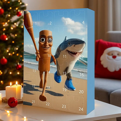 Kerst Adventskalender – 24 Deurtjes – Met Dierenafbeeldingen – Leuke Verrassingen