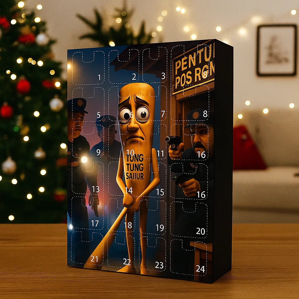 Kerst Adventskalender – 24 Deurtjes – Met Dierenafbeeldingen – Leuke Verrassingen