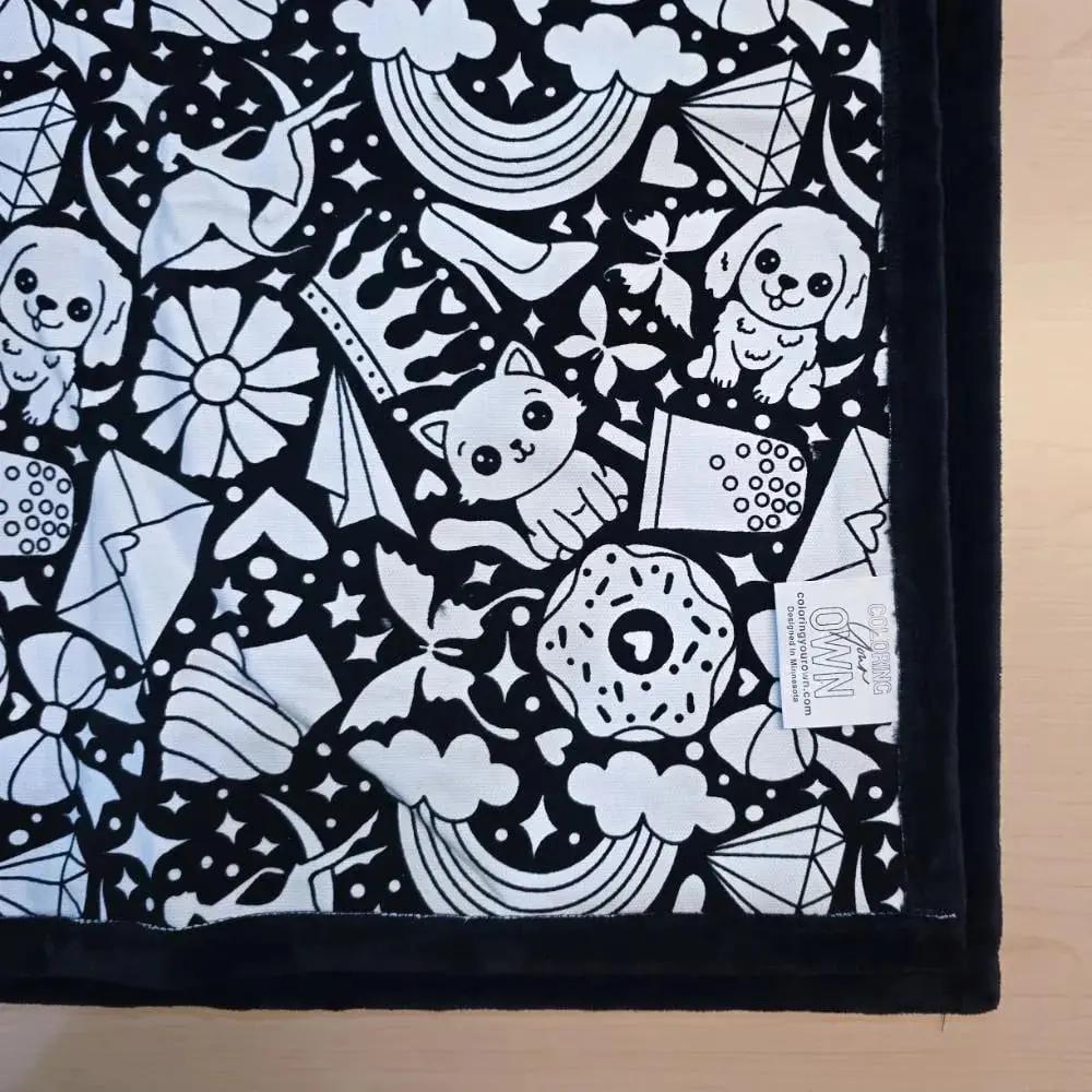 Kunstdeken DIY – Zacht materiaal – Wasbaar – Creatief voor thuis