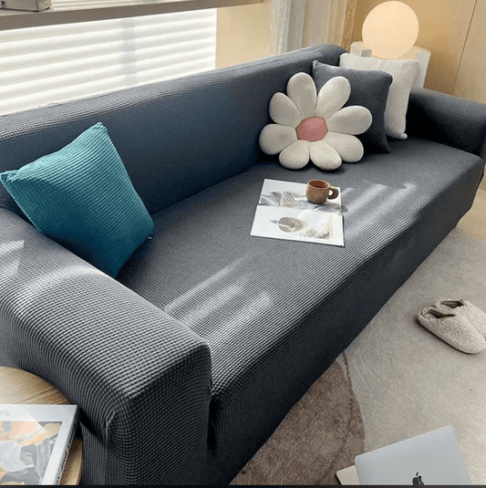 Sofa Hoes – Stretch Design – Beschermhoes voor Meubels – Voor 3-Zits Bank