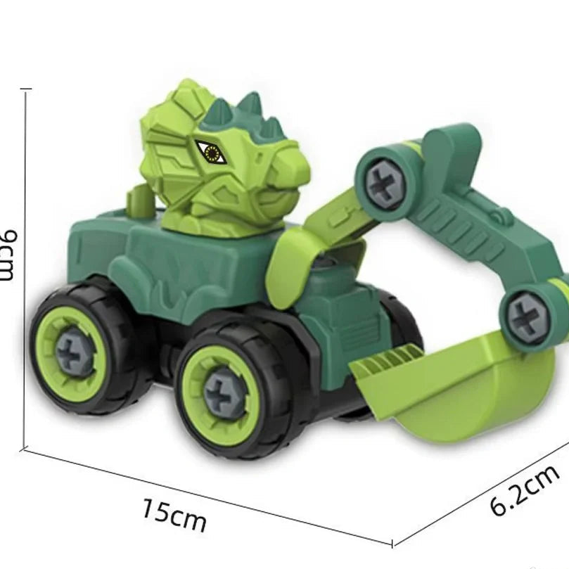 Bouwtruck Speelset – Voor Kinderen – Met Verwijderbare Onderdelen