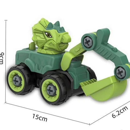 Bouwtruck Speelset – Voor Kinderen – Met Verwijderbare Onderdelen