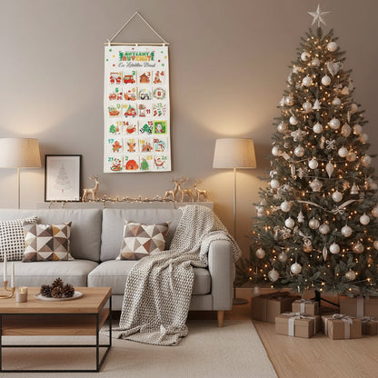 Kerst Adventskalender – 24 Zakjes – Feestelijk Ontwerp