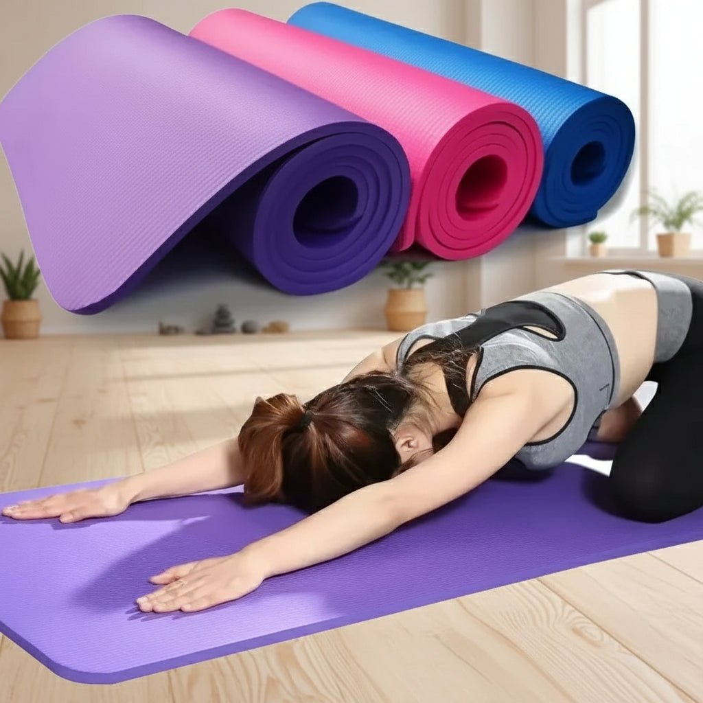 Yoga Mat – Antislip – Duurzaam en Comfortabel – Voor Thuis of Fitnessstudio