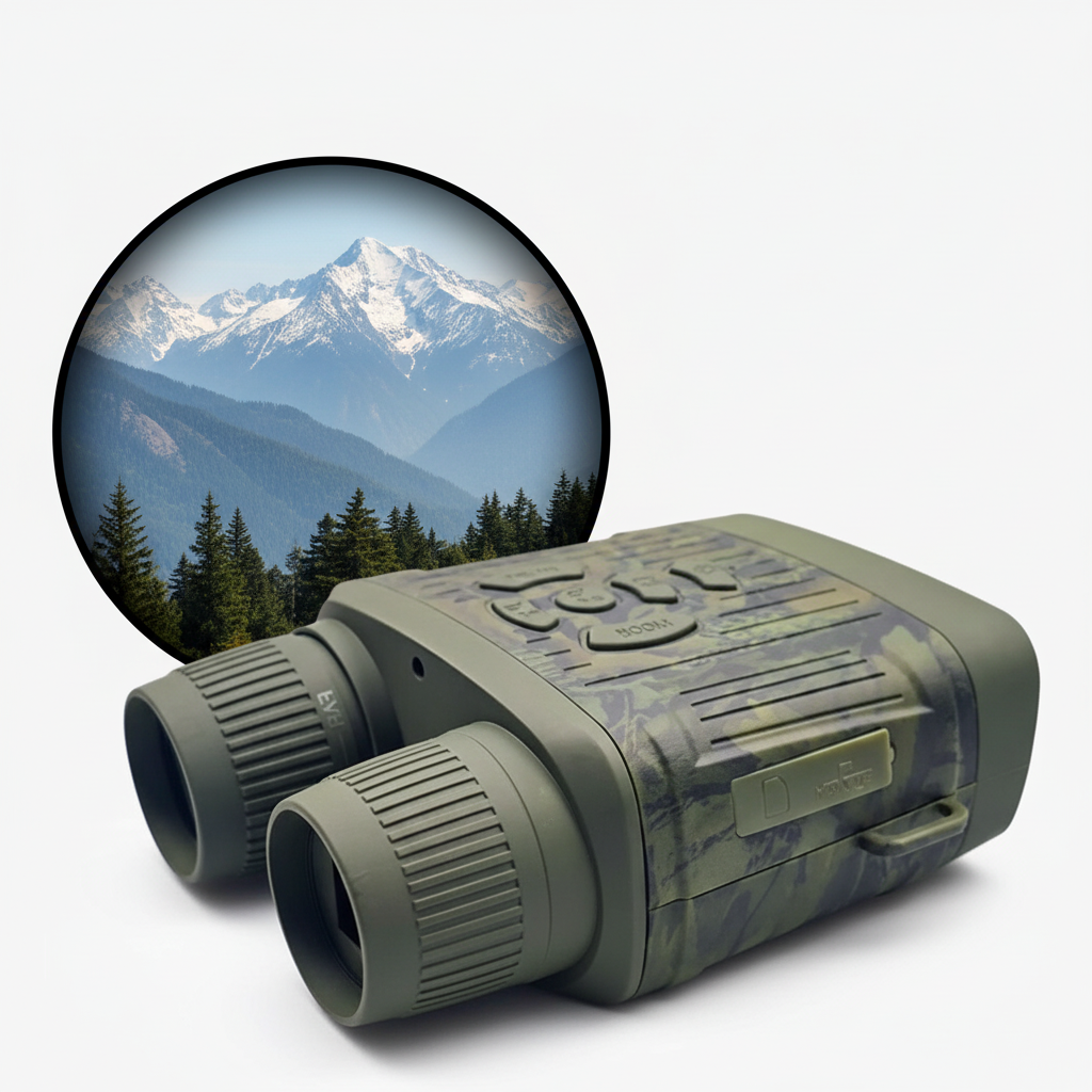 Digitale Verrekijker – Nachtzicht – Oplaadbaar – Voor Jacht en Outdoor