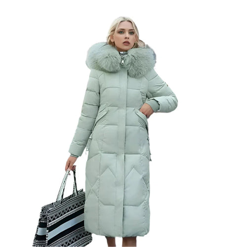 Winterjas voor dames – Gevoerd – Afneembare bontkraag – Voor koud weer