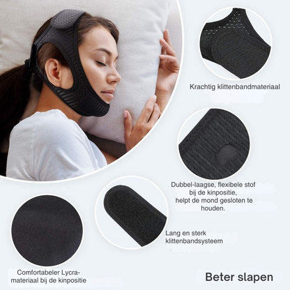 SnoreGuard Kinband - Voor Een Stille, Rustige Nachtrust