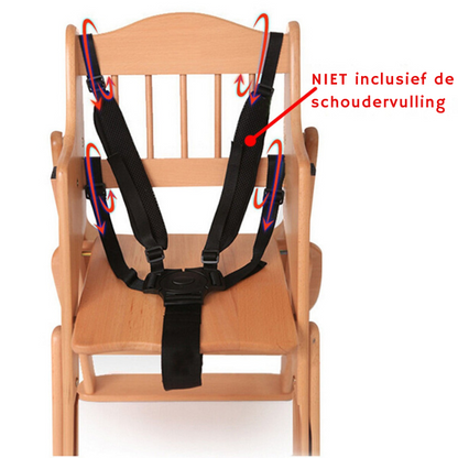 SafeStrap 5-Punts Gordel - Veilige Oplossing voor Kinderwagen