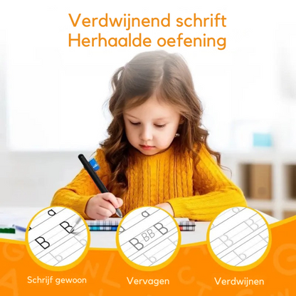 MagicTrace Herbruikbare Schrijf- en Leer Set – Maak Handwriting Leuk voor Kinderen