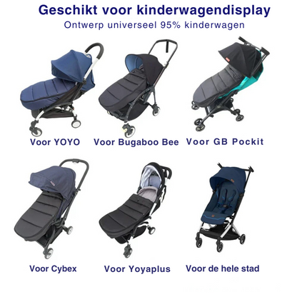 SnuggleRide Voetenzak - Warme en Comfortabele Kinderwagenzak