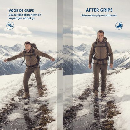IceGrip 26-Punts Steigeisen - Antislip Schoeisel met Spikes