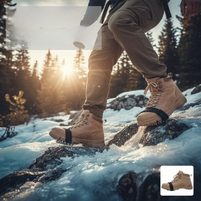 IceGrip 26-Punts Steigeisen - Antislip Schoeisel met Spikes