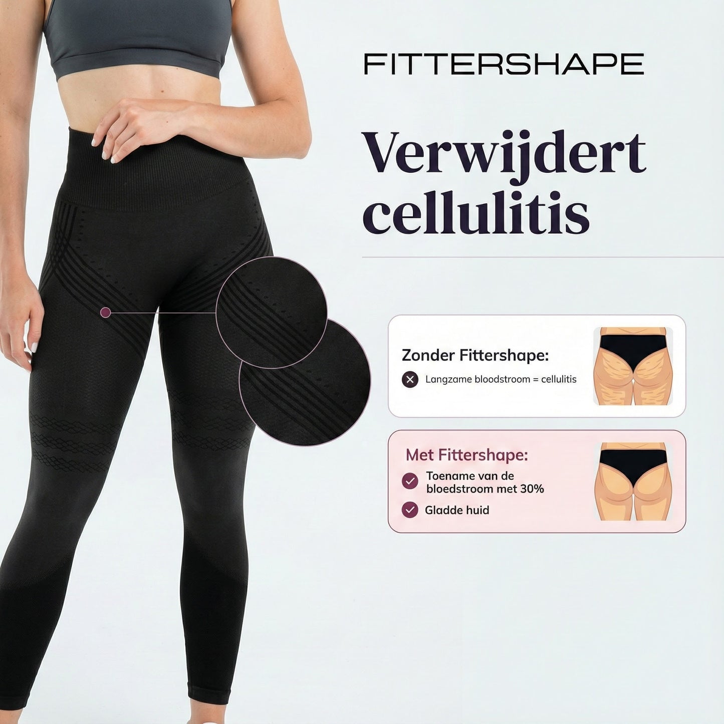FITTERSHAPE LEGGING ANTI-CELLULITE 3D