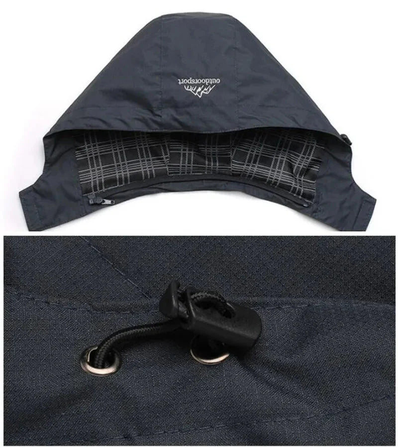 Wandeljas voor dames – Waterdicht – Verstelbare capuchon – Voor outdoor activiteiten