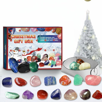 Kerst Adventskalender – 24 Kristallen – Perfect Cadeau voor Iedereen