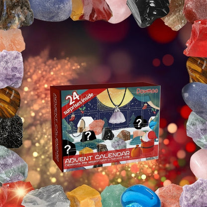Kerst Adventskalender – 24 Kristallen – Perfect Cadeau voor Iedereen