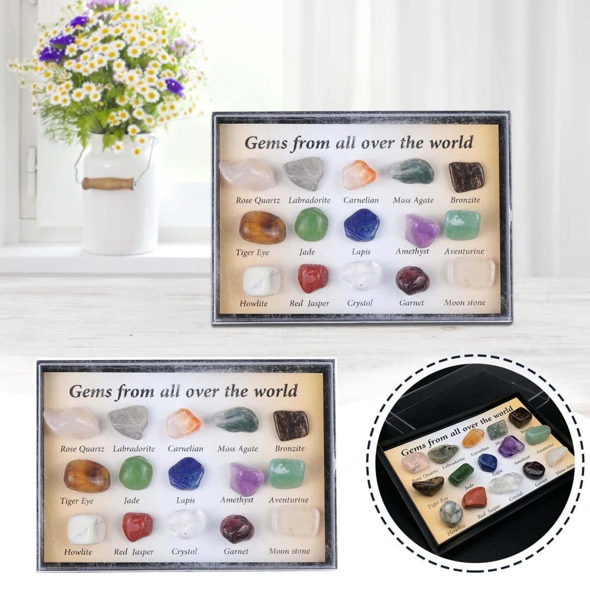 Kerst Adventskalender – 24 Kristallen – Perfect Cadeau voor Iedereen