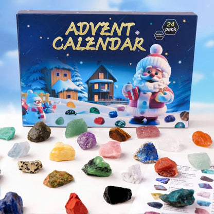 Kerst Adventskalender – 24 Kristallen – Perfect Cadeau voor Iedereen