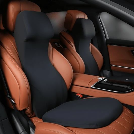 Auto rugsteun – Geheugenfoam – Ergonomisch – Geschikt voor Meeste Auto’s