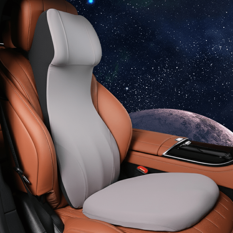 Auto rugsteun – Geheugenfoam – Ergonomisch – Geschikt voor Meeste Auto’s