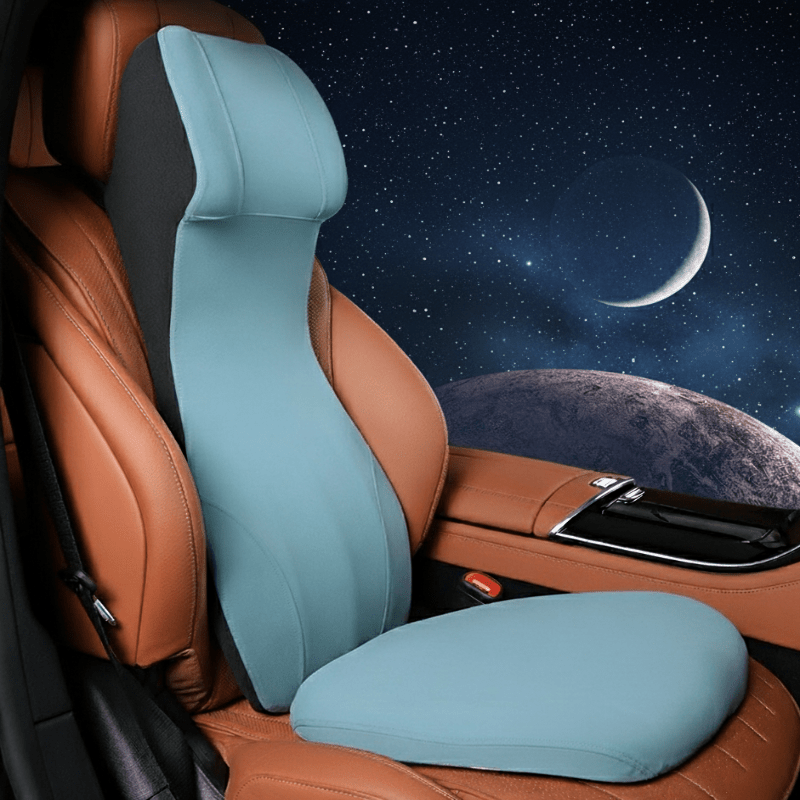 Auto rugsteun – Geheugenfoam – Ergonomisch – Geschikt voor Meeste Auto’s