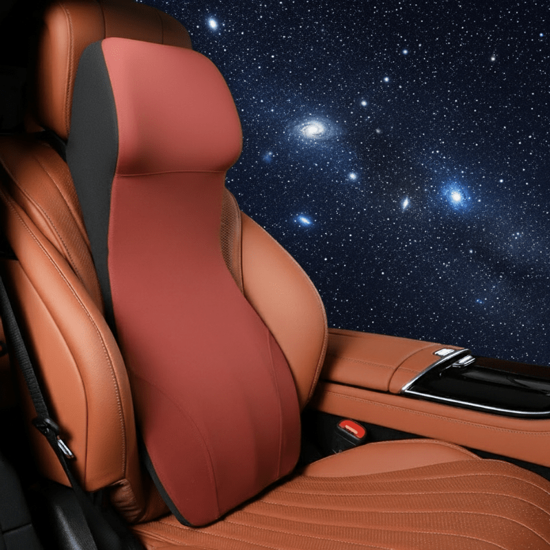 Auto rugsteun – Geheugenfoam – Ergonomisch – Geschikt voor Meeste Auto’s