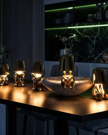 Tafelamp – Glanzend ontwerp – Moderne uitstraling – Voor interieurdecoratie