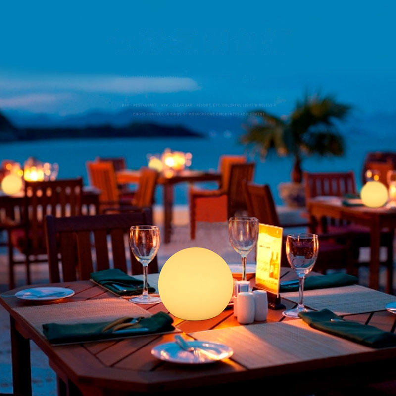 Sfeerlamp – Rond – Zacht licht – Voor buiten of binnen