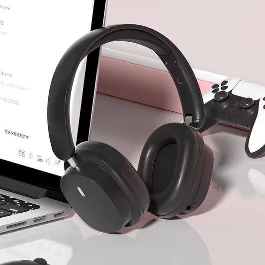 Draadloze Koptelefoon – Active Noise Cancelling – Over-Ear – Voor Muziek en Calls
