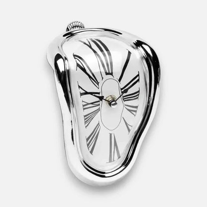 Klok – Moderne designklok – Vervormd ontwerp – Voor decoratie