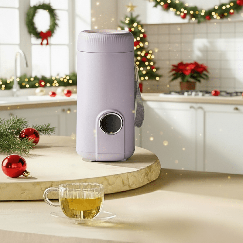 Elektrische Thermosfles – Draagbaar en Stijlvol – Voor Thee of Koffie