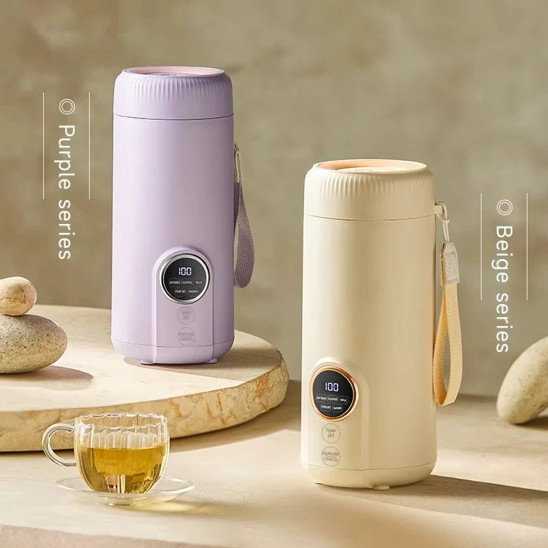 Elektrische Thermosfles – Draagbaar en Stijlvol – Voor Thee of Koffie