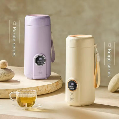 Elektrische Thermosfles – Draagbaar en Stijlvol – Voor Thee of Koffie