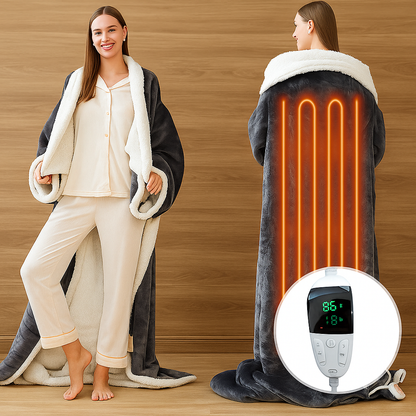 Elektrische Heizdeken – Fleece – Verstelbare Warmte – Voor Thuisgebruik